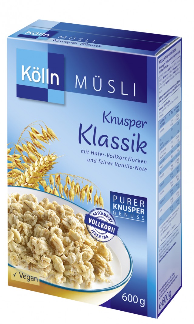 Kölln® Knusper Klassik Müsli