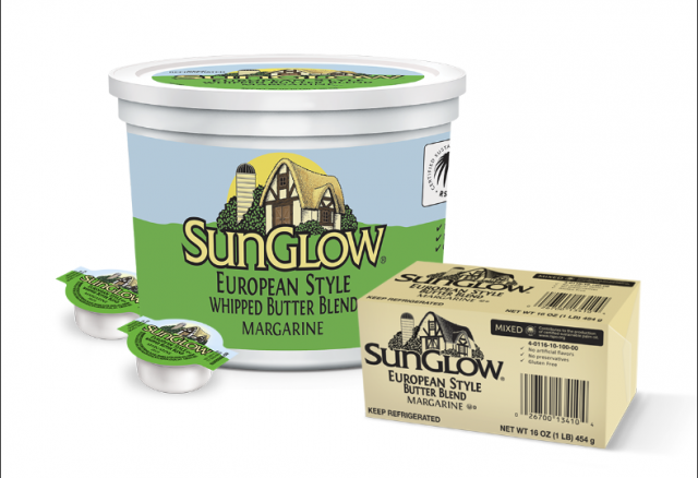 Sunglow European Style Whipped Butter Blend Margarine