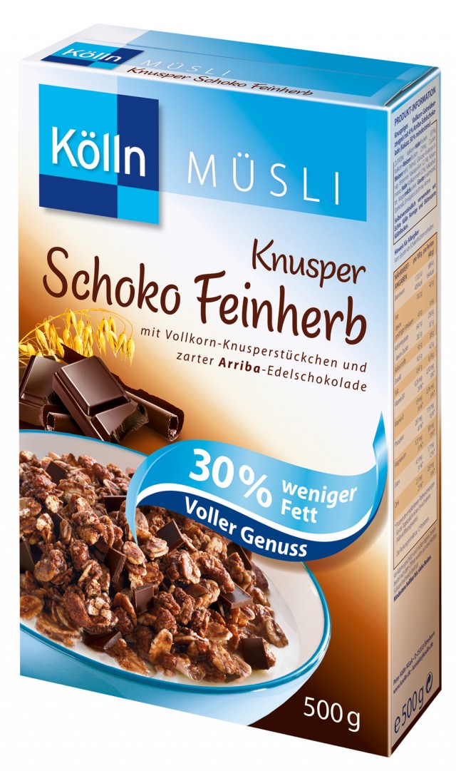 Kölln® Knusper Schoko Feinherb Müsli