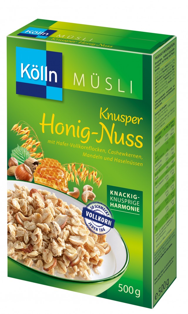 Kölln® Knusper Honig-Nuss Müsli