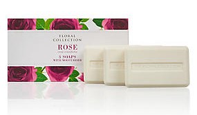 M&S Floral Collection Soap - Rose